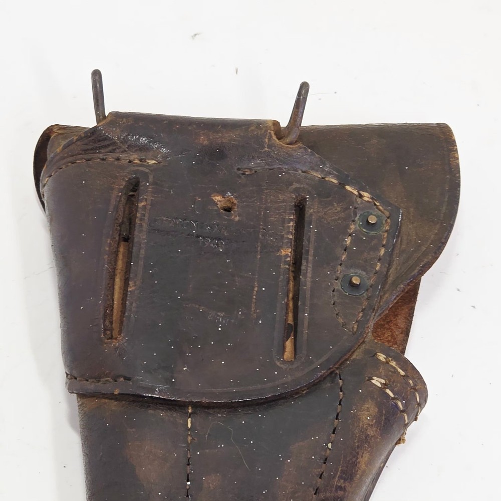 Graton & Knight Co 1943 US Leather Holster Open End