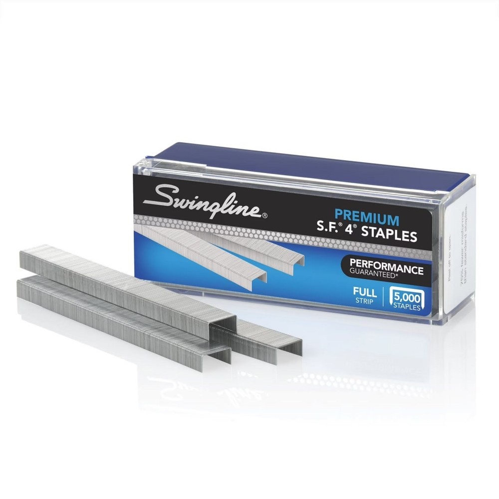 Premium Staples, 1/4" Length, 5000 Count