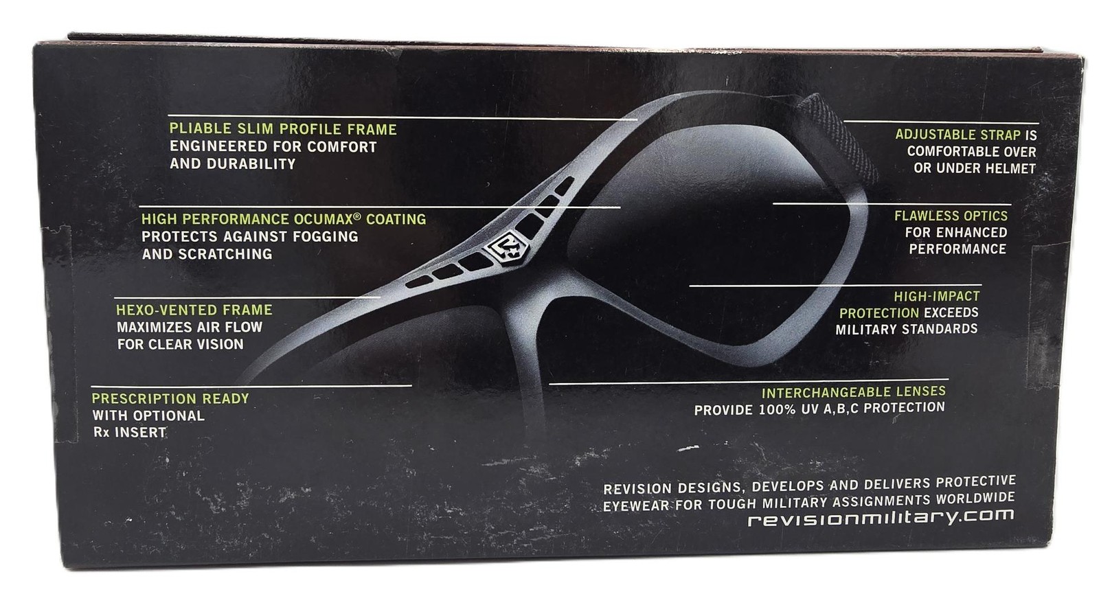 Revision Eyewear Bullet Ant Tactical Goggles Deluxe Kit Clear/Gray/Yellow Lenses