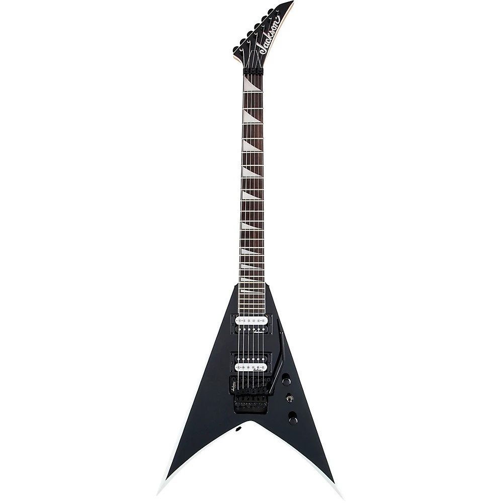 Jackson JS Series King V JS32 Black With White Bevel