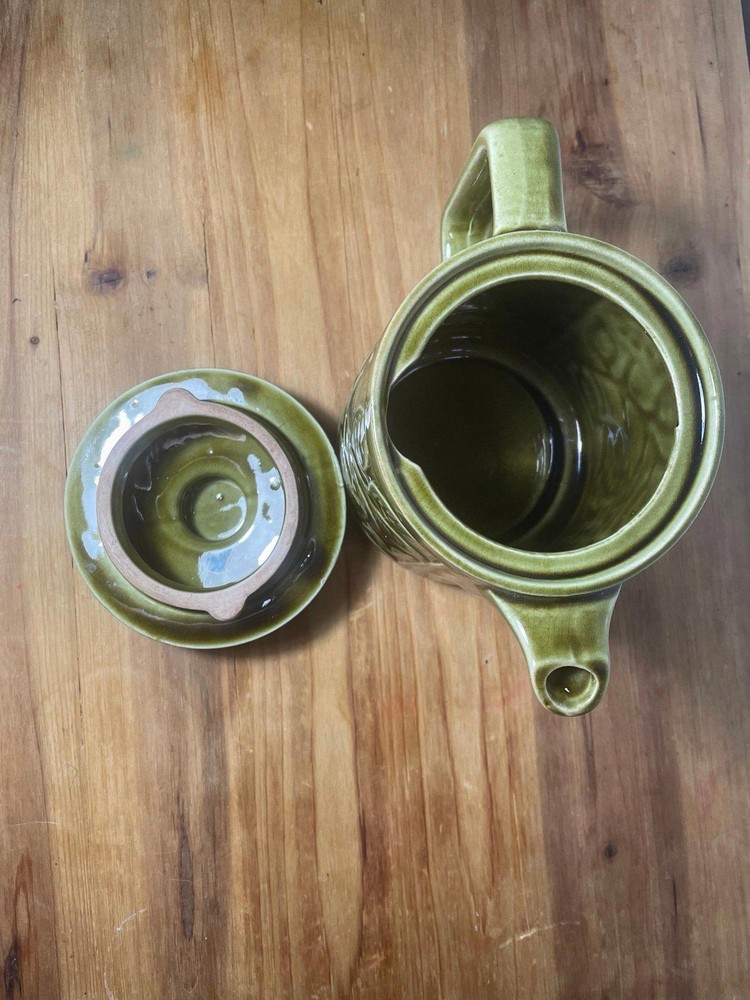 Dark Green Teapot