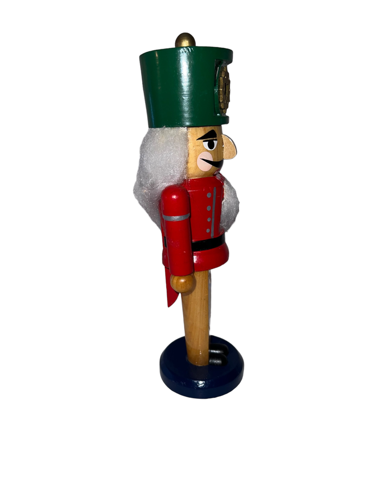 Wooden Nutcracker Soldier Red and Green