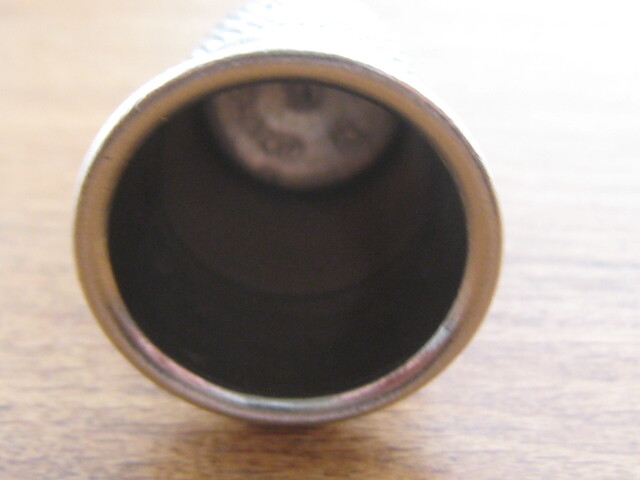 THIMBLE W/ OUTSIDE DESIGN MADE IN ENGLAND SZ 9