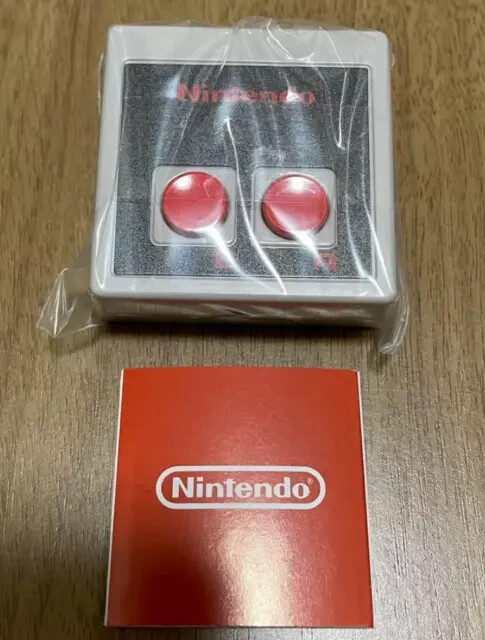 Nintendo Controller Capsule Toy Fidget Charm Original NES AB Button Gacha New JP