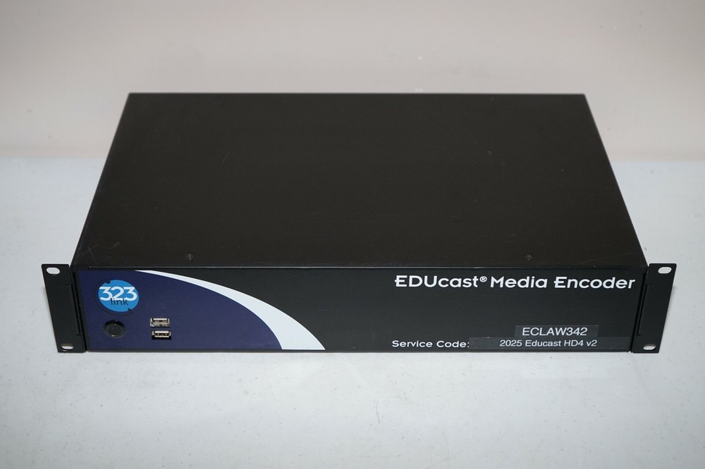 ^ 323 Link EDUcast Media Encoder Intel i7 500GB HD #A91