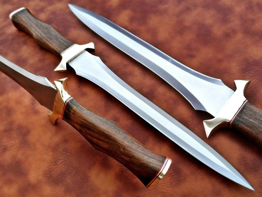 CUSTOM D2 STEEL HANDE MADE DAGAR KNIFE ......