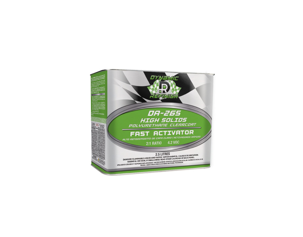 Dynamic Refinish HS 2:1 Clearcoat & Fast Activator (7. 5 Ltr. Kit)