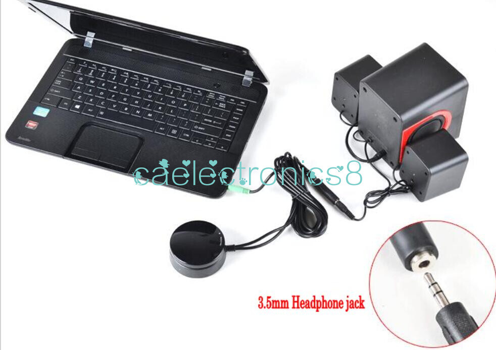NEW Speaker Headphones Volume Adjust Audio Switch Converter Volume Controller