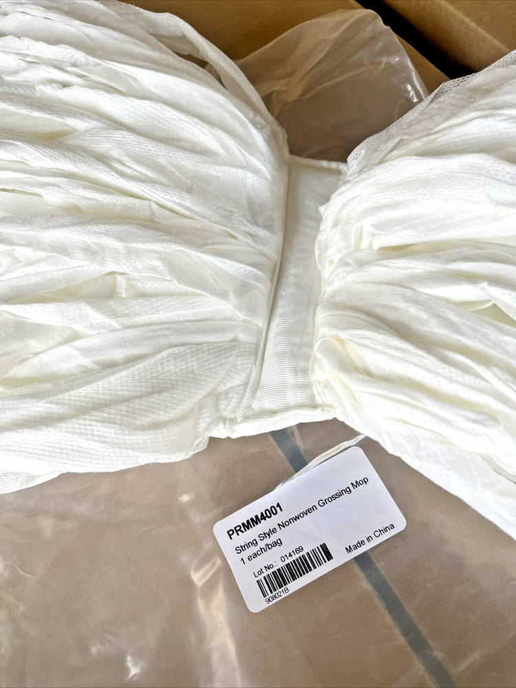Contec Professional Nonwoven Disposable String Mop, 180 Grams. 40/case. No Hdls