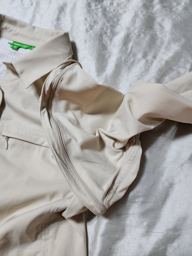 NWT Tail Tech Vented Golf Shirt Vest Jacket Removable Sleeves Size Med *Defect*