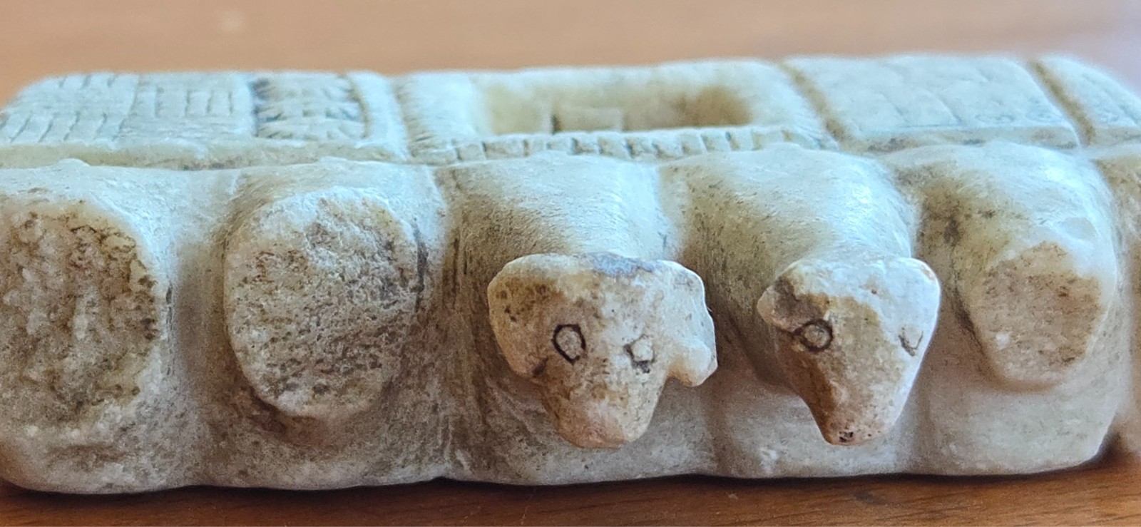 Antique Andean Carved Stone Illa Talisman Amulet Pre-Columbian Peru Andes