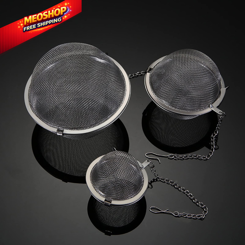 3PCS Premium Tea Infusers, Loose Leaf Tea, Upgraded 2.2 IN, Silver