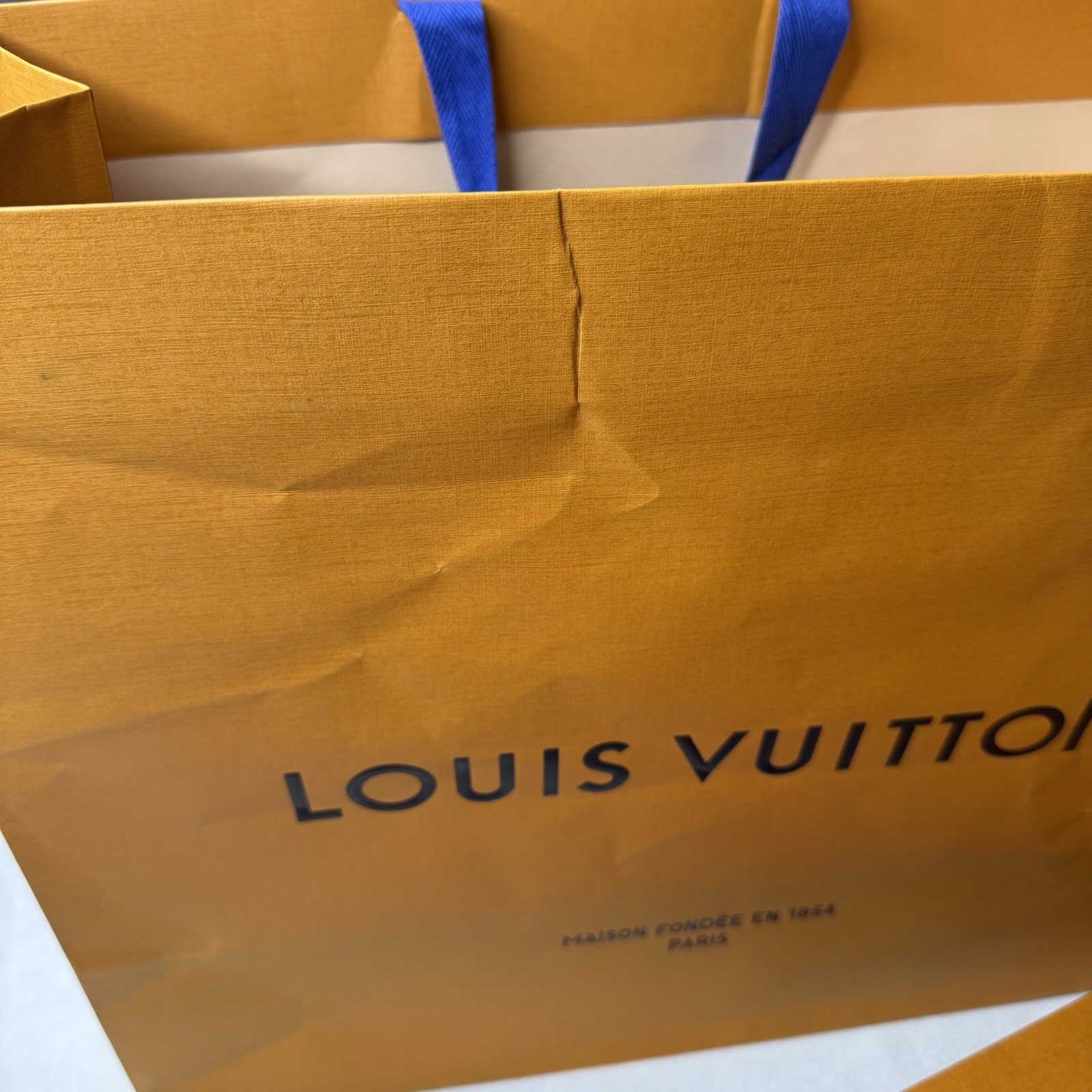 Authentic Louis Vuitton Empty Boxes 18.5”x14”x3 Gift Box & Shoe Box With Bags