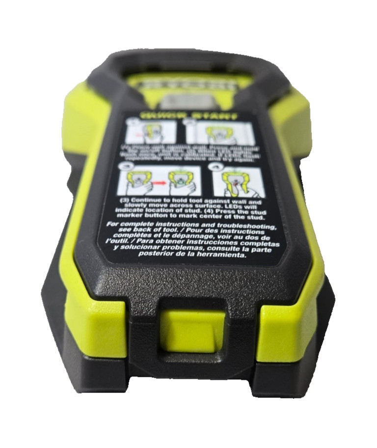 Ryobi ESF5002 - Whole Stud Detector - Auto Depth Scan - Quick Start