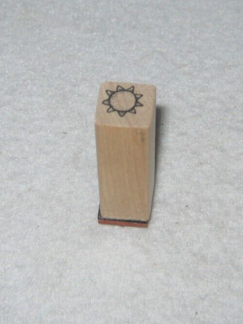 Rubber Stamp - Classic - Sun -Tiny size -