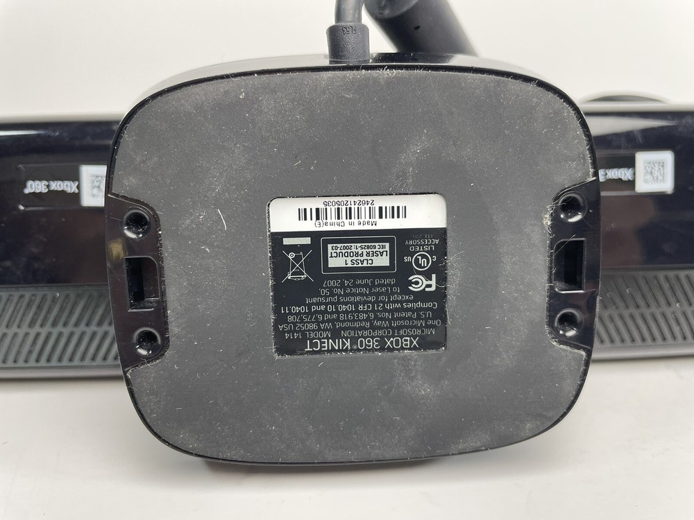 Microsoft 1414 Xbox 360 Kinect Sensor Bar - Black + Your Shape Game