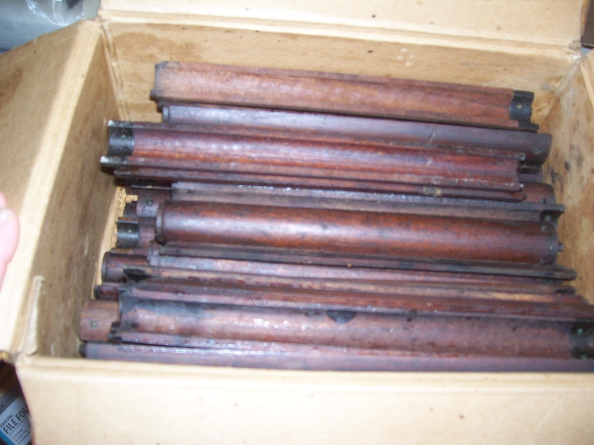 1917 US Enfield Front Hand Guard Half - USED P14? P17? solid walnut WWI WWII