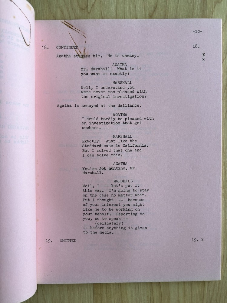 Hawaii Five-O 'Honor Is An Unmarked Grave' Original Script Final Draft 1975