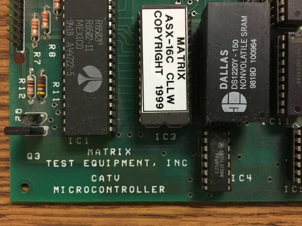 Matrix Test Equipment ASX-16C, CATV Microcontroller