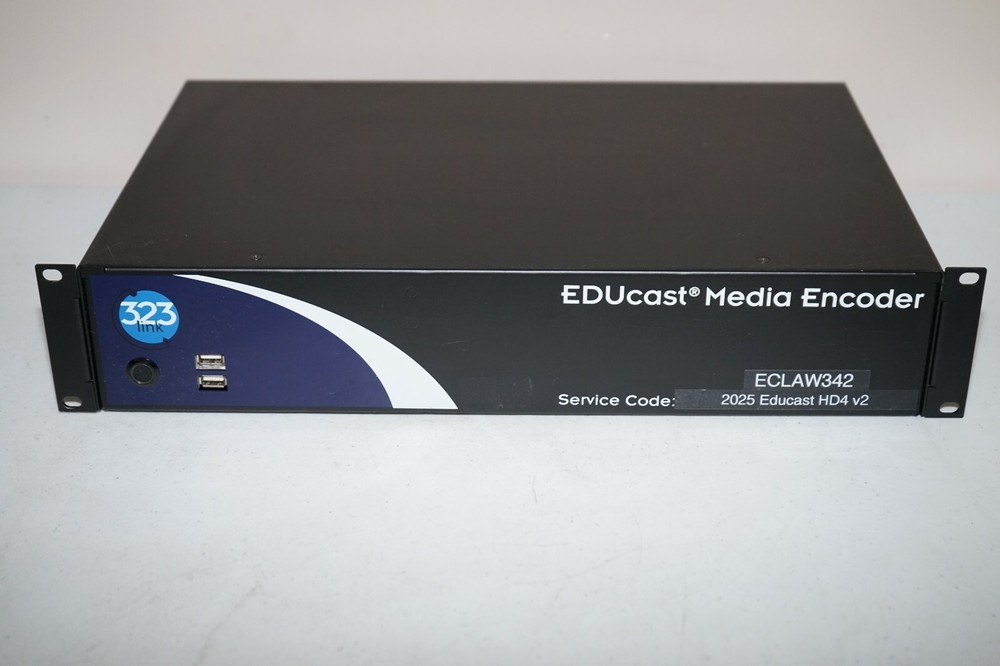 ^ 323 Link EDUcast Media Encoder Intel i7 500GB HD #A91