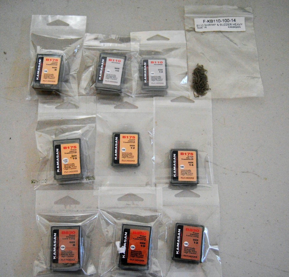 Kamasan Hooks 25 & 100 packs