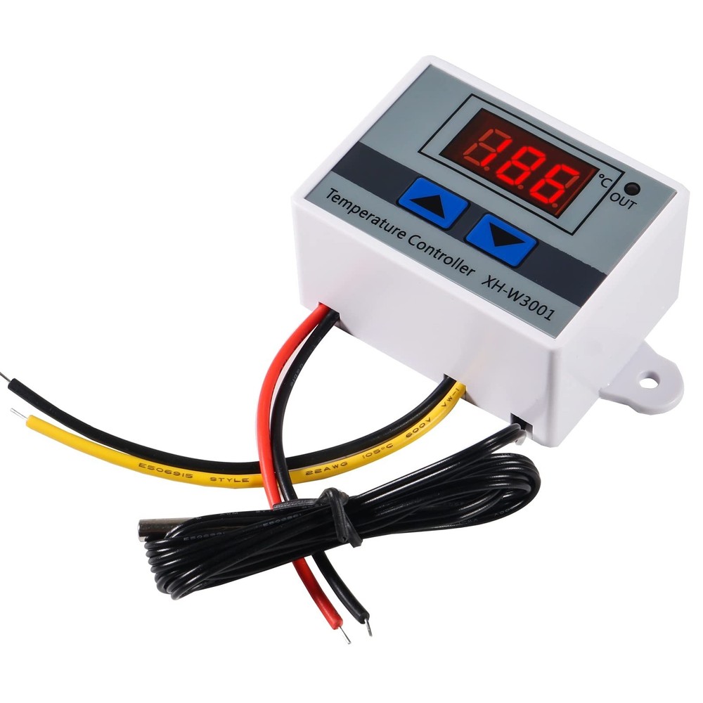2Pcs Digital LED Temperature Controller Module 12V 10A 120W Digital Thermosta...