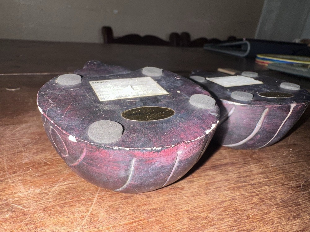 2 Ladybug Candle Holders Cute