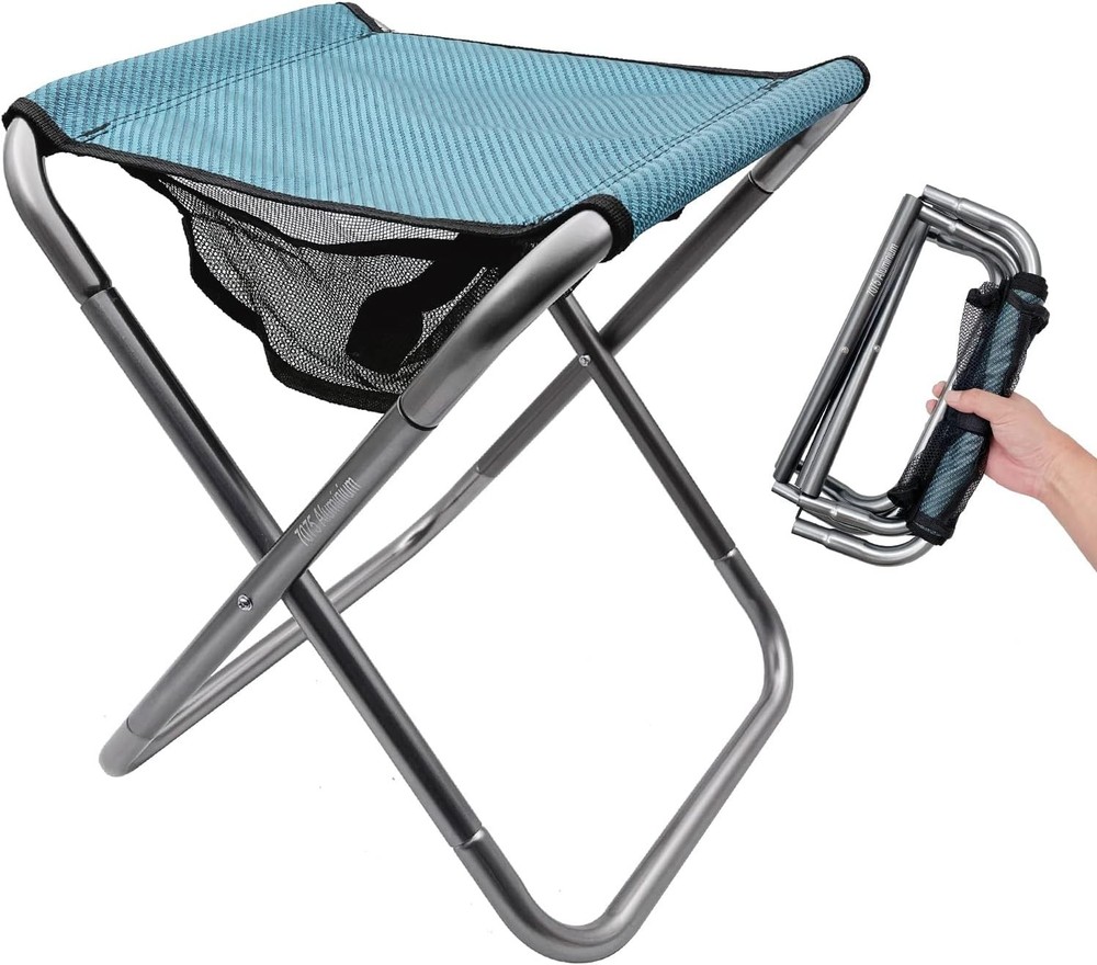 Portable Mini Folding Stool, Camping Stool, 150 lbs Capacity