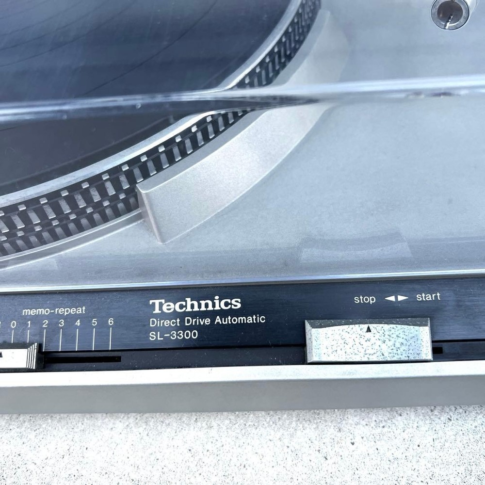 Technics SL-3300 Direct Drive Automatic Turntable Record Player Tested as is
