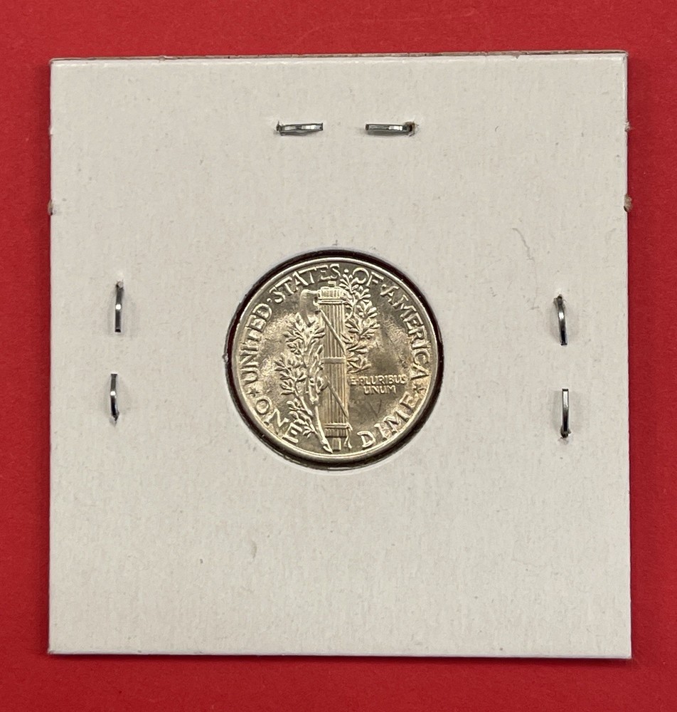 1937 P Mercury Silver Dime, Choice to Gem Uncirculated.