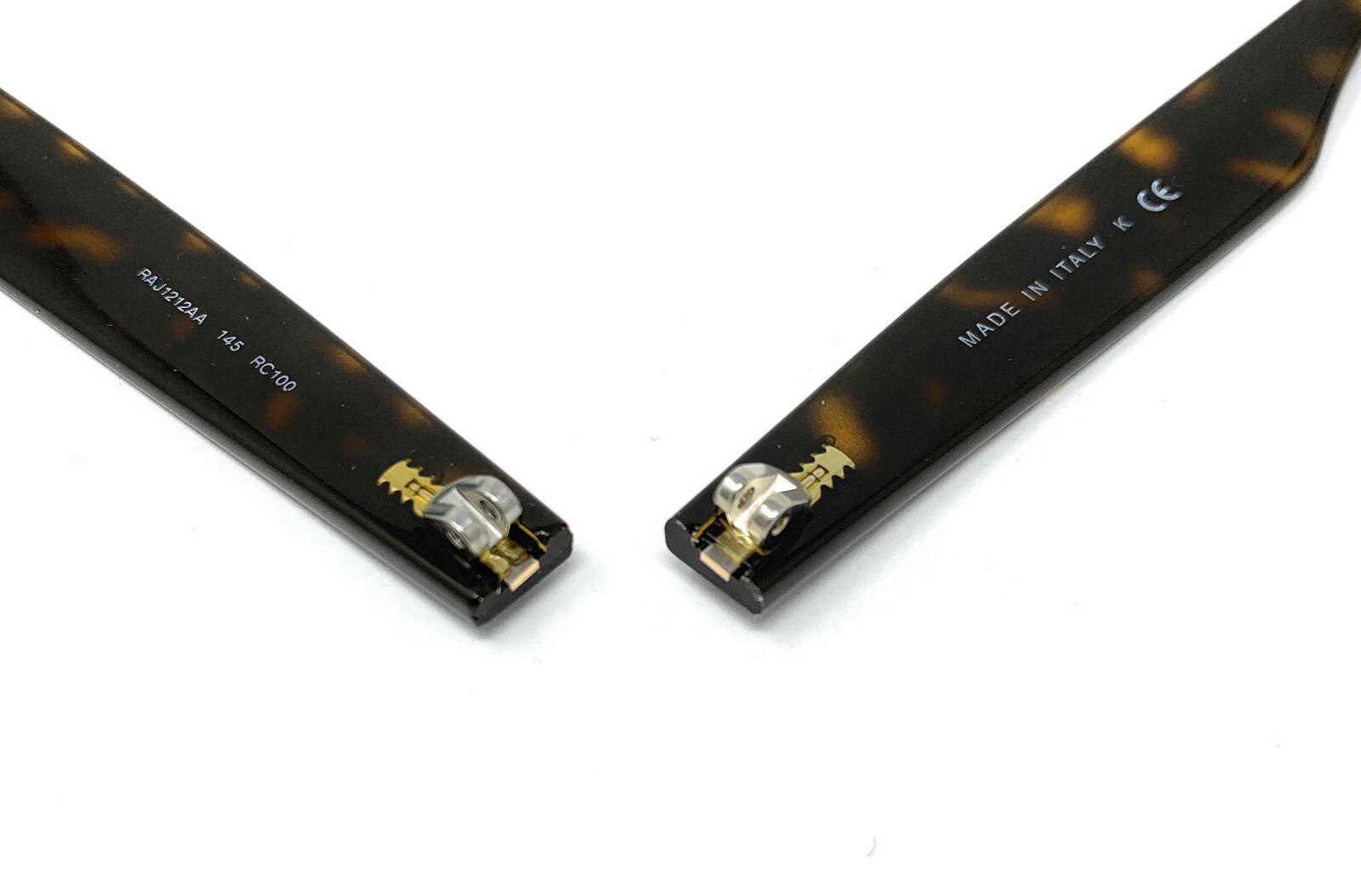 Authentic RAYBAN Temple Arm Replacements RB2132 New Wayfarer 145mm Tortoise 1pr