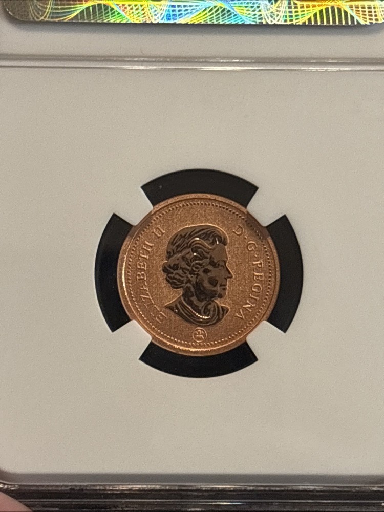 2012 Canada Penny Ngc Sp68 Red 1C
