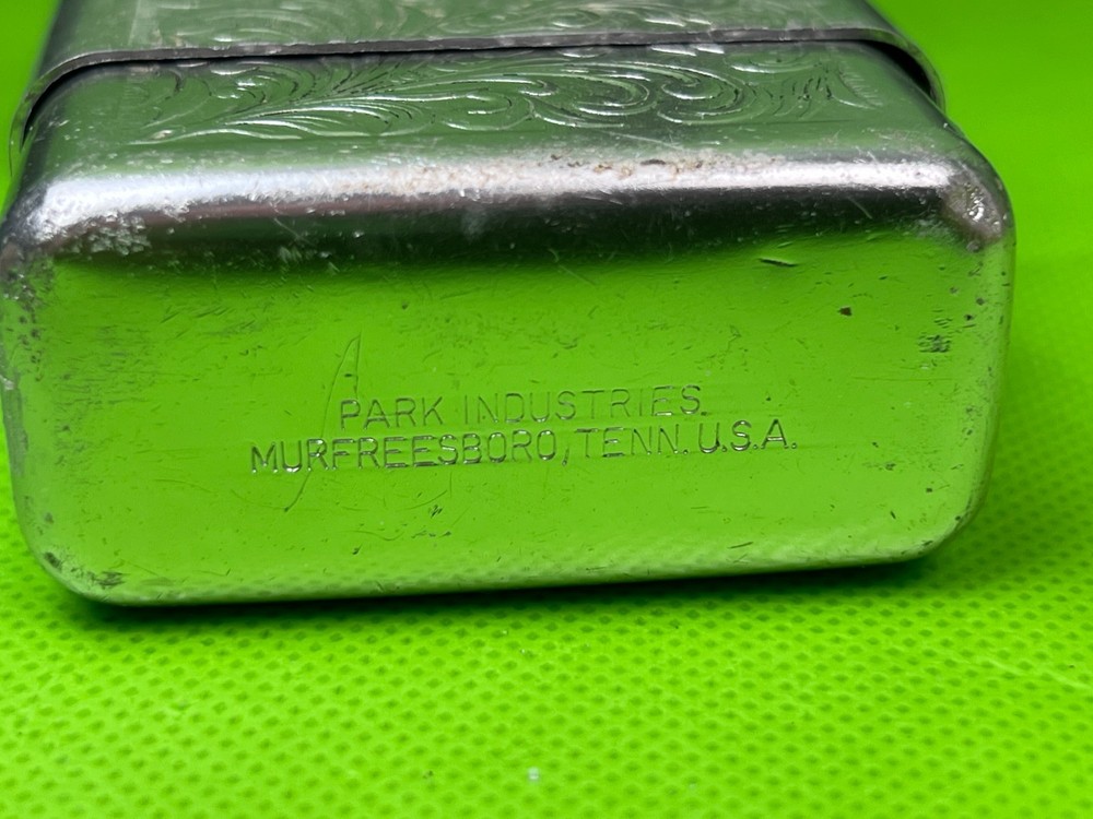 Vintage Silver Park Industries Cigarette Case