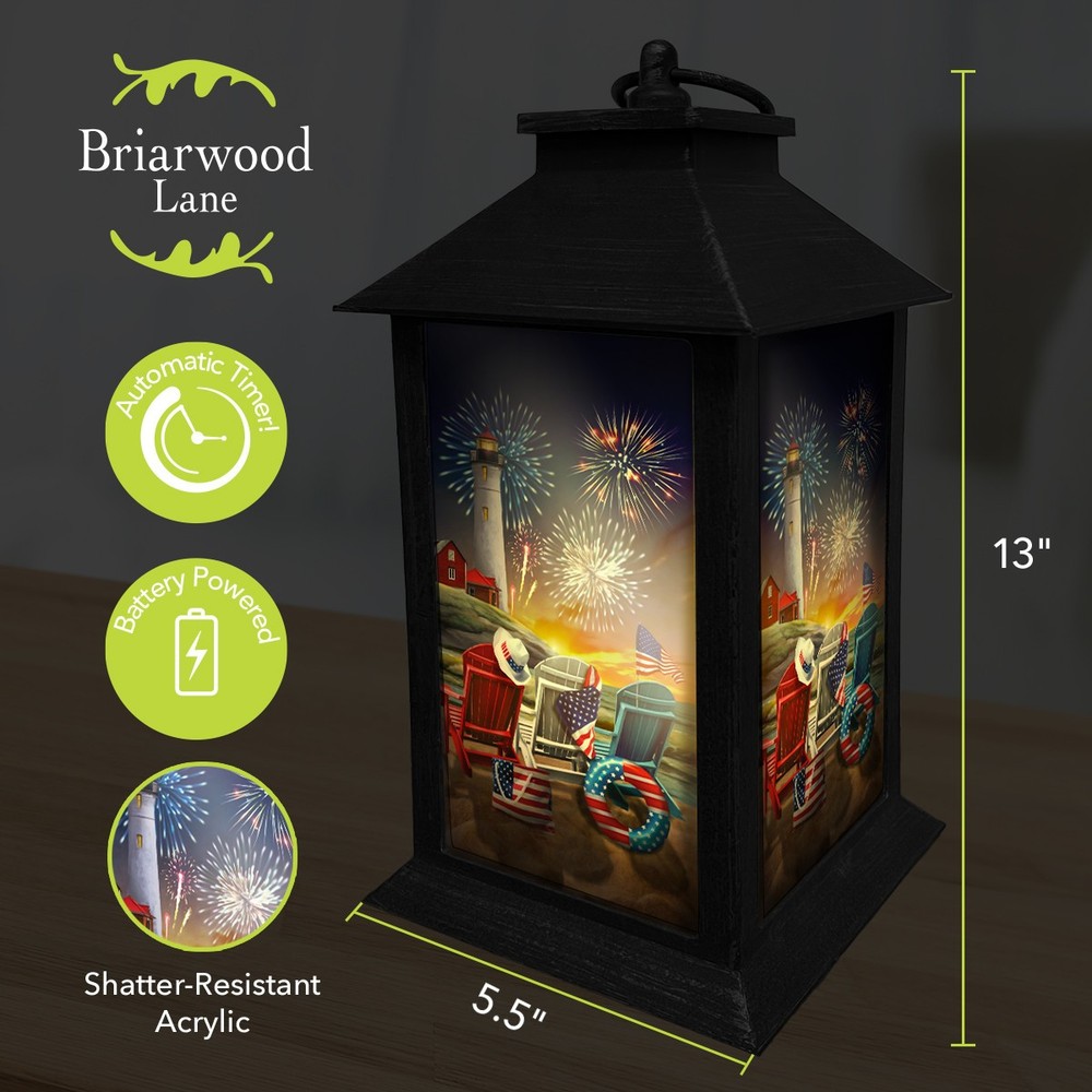Briarwood Lane Beachfront Fireworks Lantern