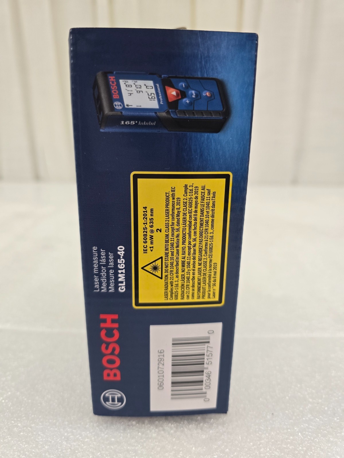 Bosch GLM165-40 BLAZE 165 ft. Laser Distance Tape Measuring Tool NEW