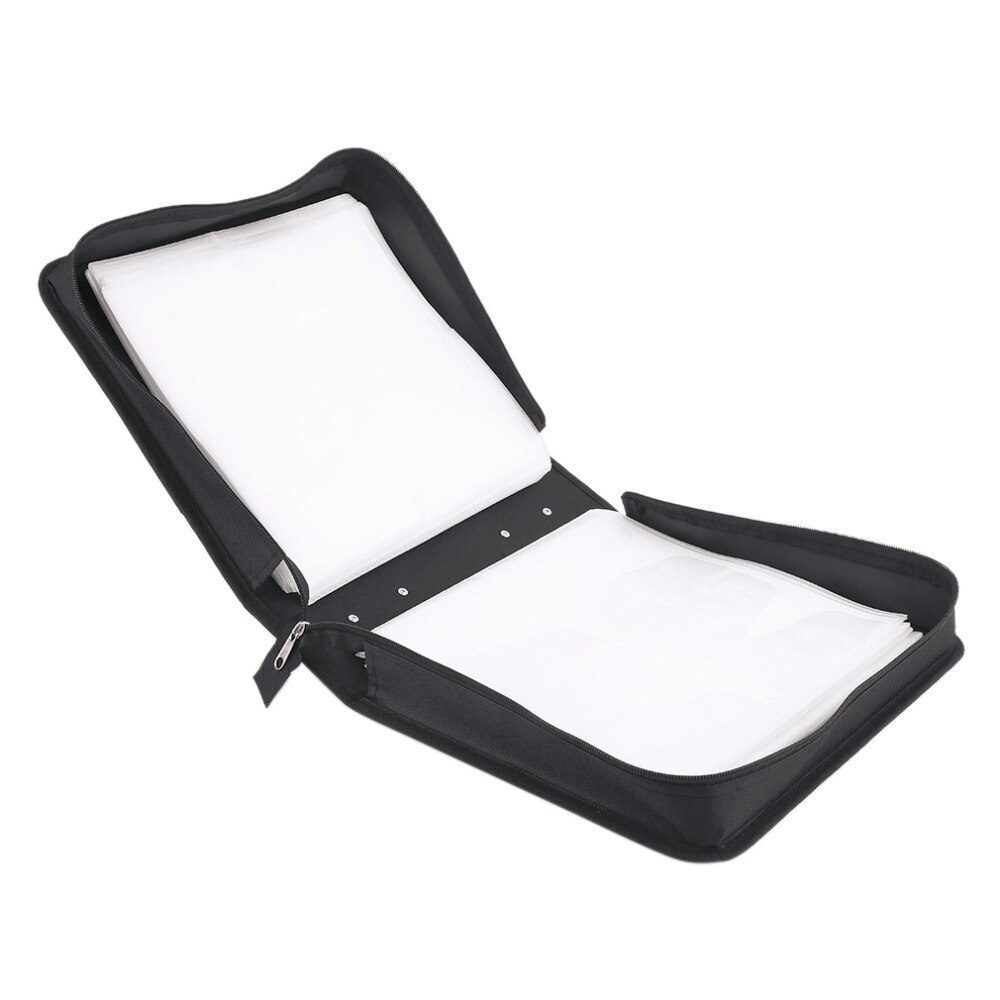 2 Pack 520 Capacity DVD Binder Case CD Wallets Storage Organizer Holder Booklet