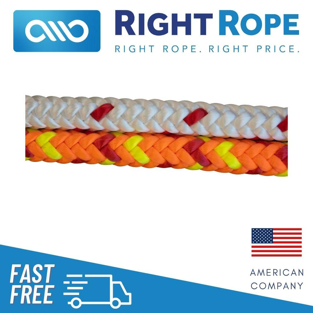 Arborist Climbing Rope AllGear Forestry Pro 12 Strand 1/2” Line 12.7 mm 7300 lbs