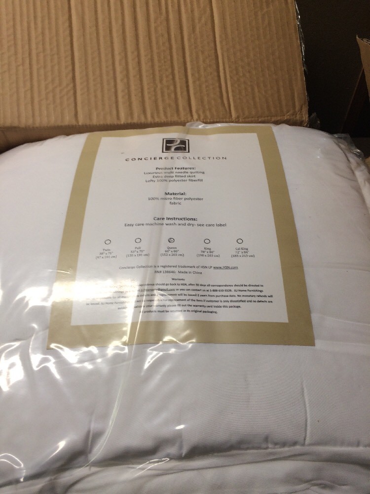 Queen Size 60”x80” Conciege Collection Matress Cover