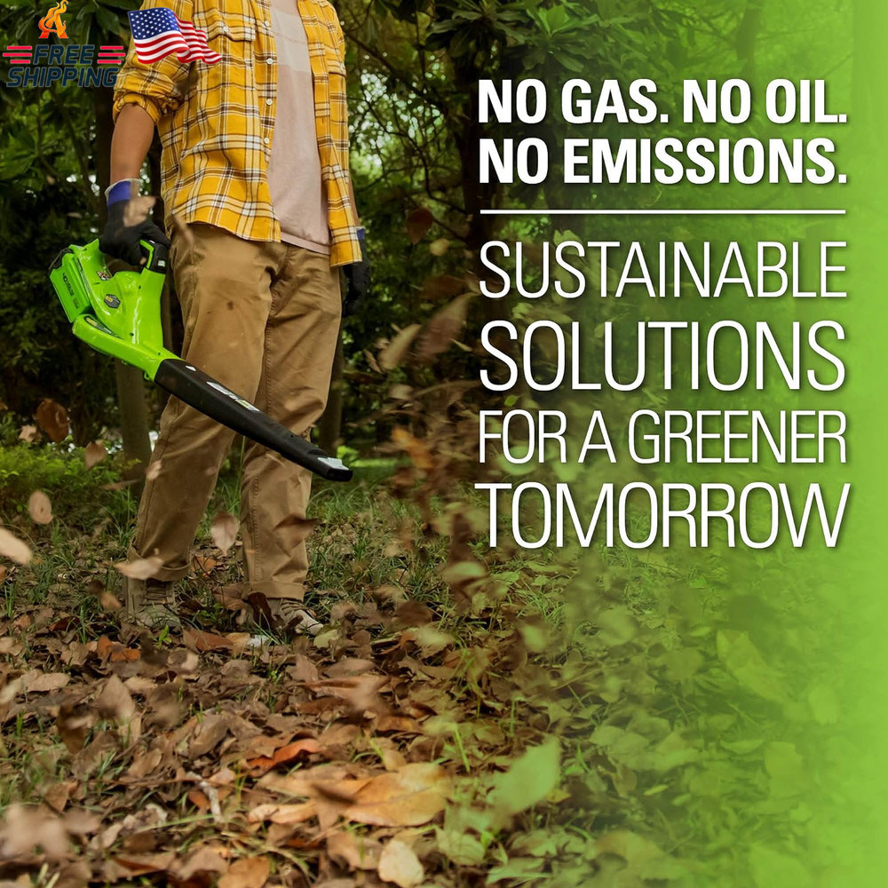 Greenworks 40V (150 MPH / 130 CFM / 75+ Compatible Tools) Cordless Leaf Blower,