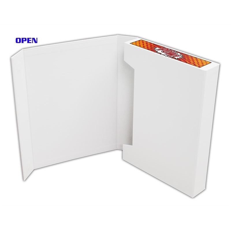 BCW Comic Storage Folder Stor Folio Case Box For Current / Silver POW Bookshelf