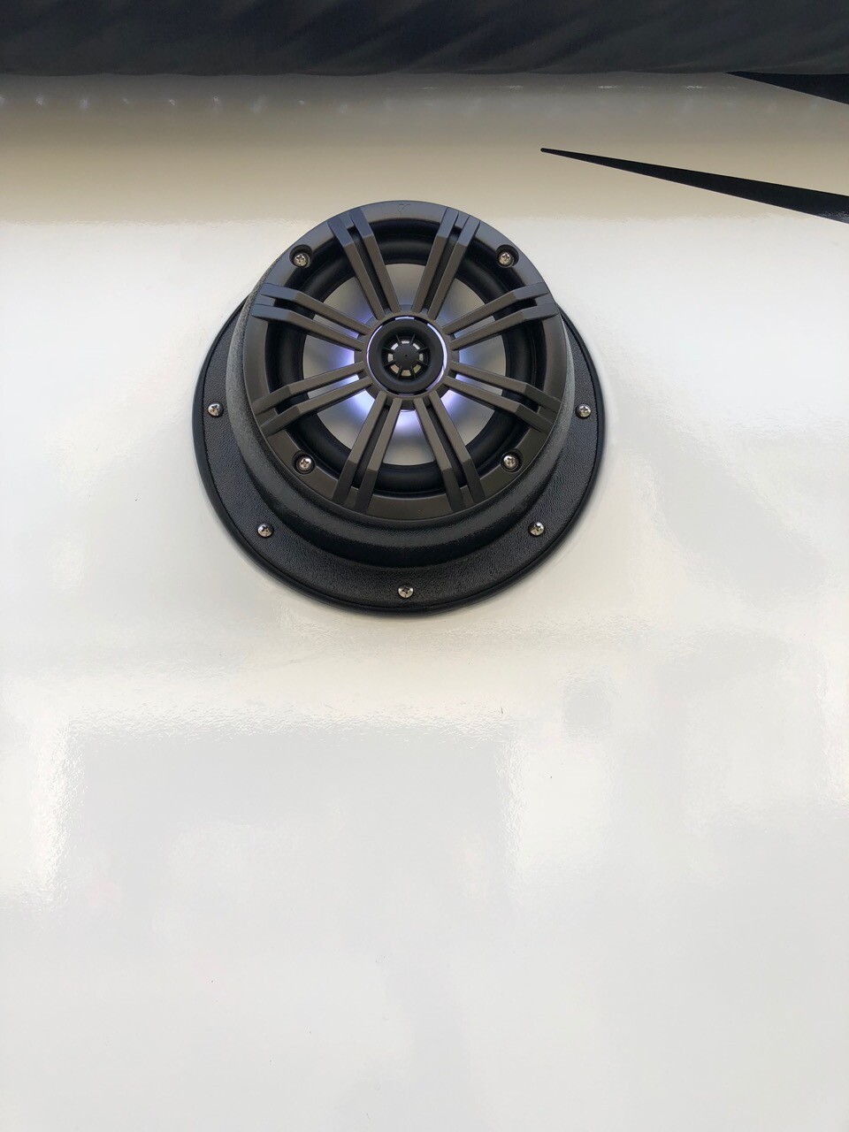 ANGLED WFL SPEAKER PODS 6.5" 6 1/2" SPEAKER MOUNTS W/FLANGE MADE IN THE U.S.A.