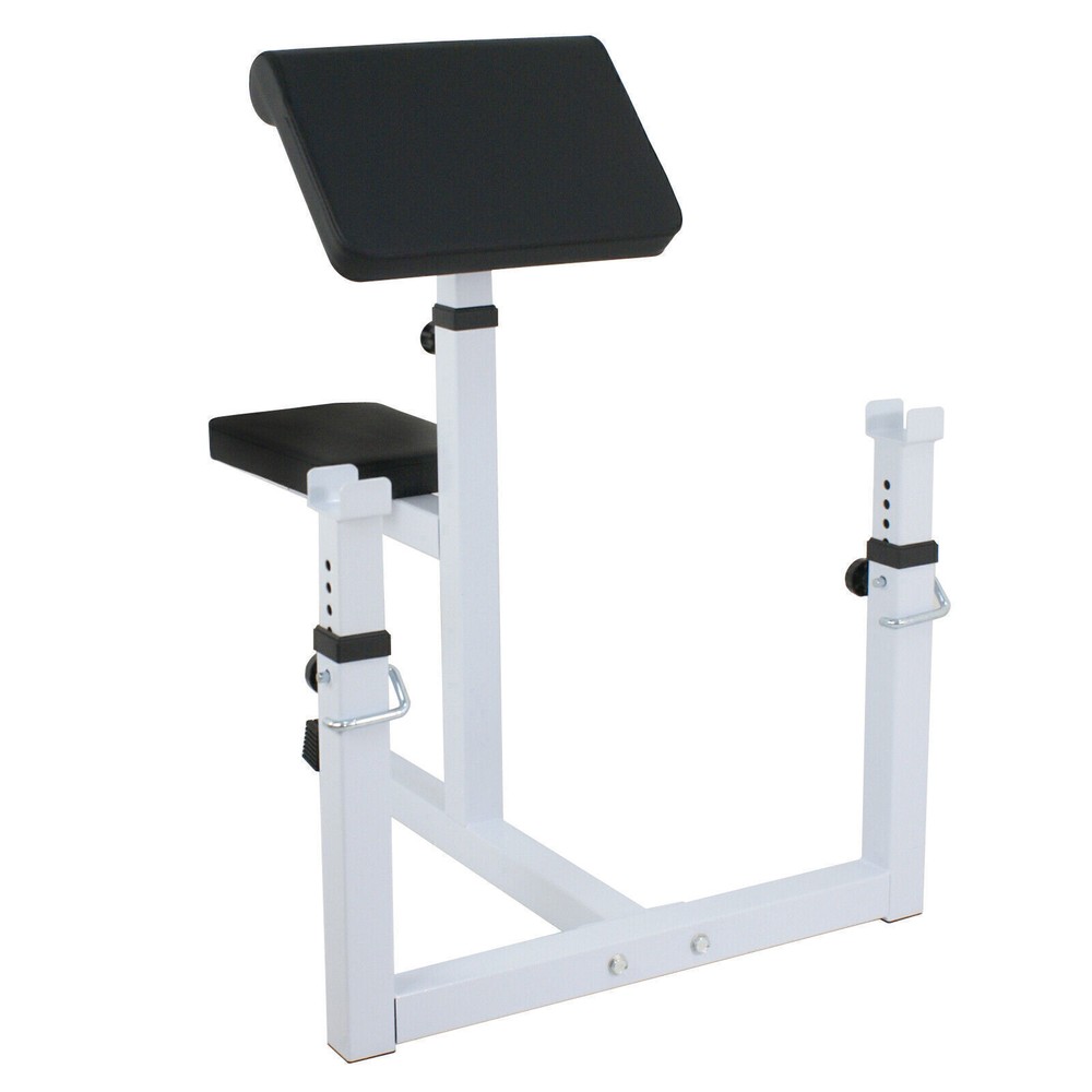 Practical Arm Curl Weight Bench Seated for Biceps Strength Exercise Training