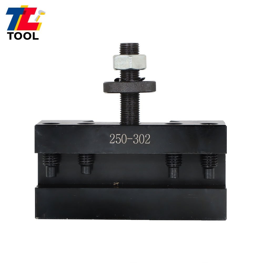 3×CXA #2 250-302 QUICK CHANGE TURNING FACING & BORING TOOL POST HOLDER