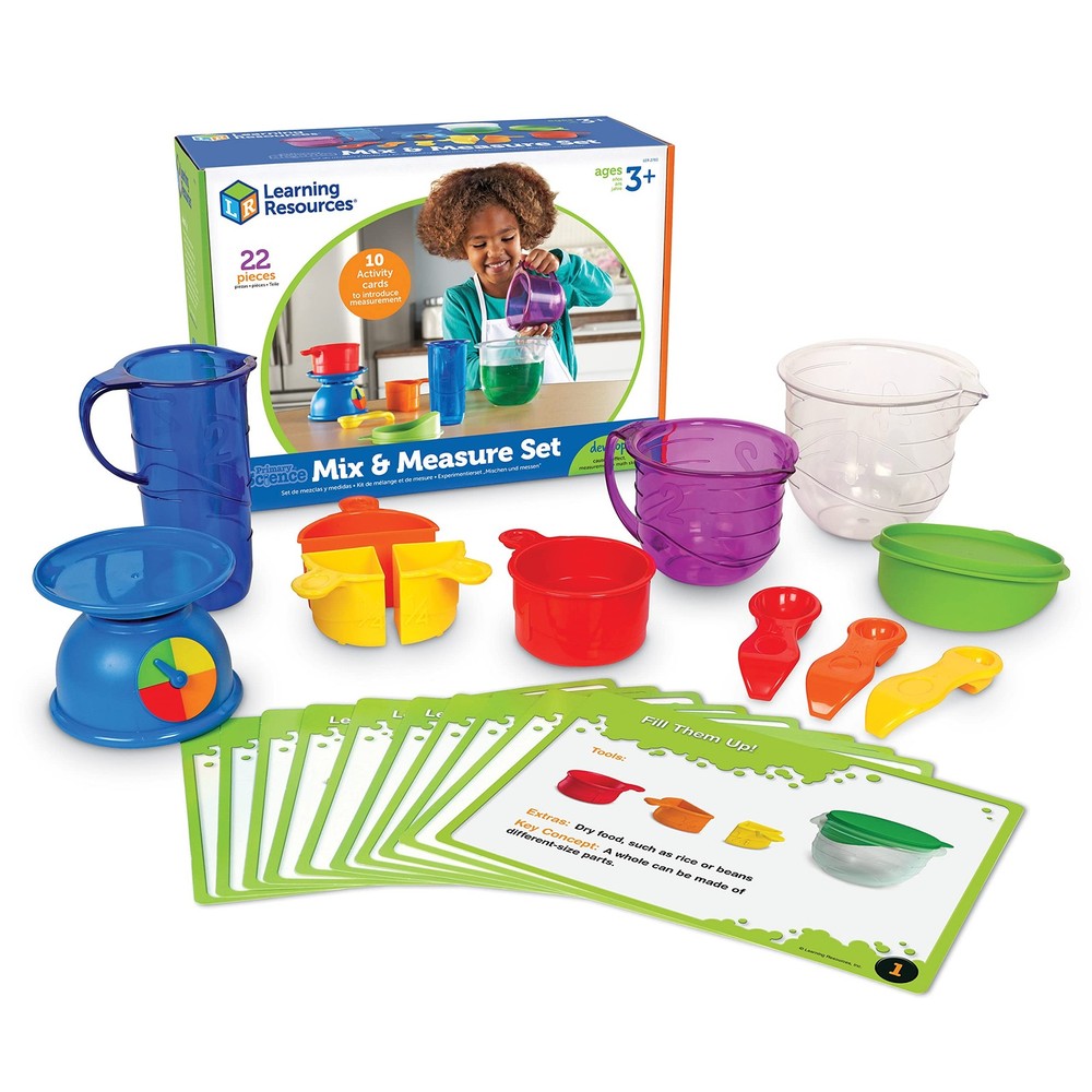 Learning Resources Mix And Measure Activity Set, Experiment Mixing Tools, 22