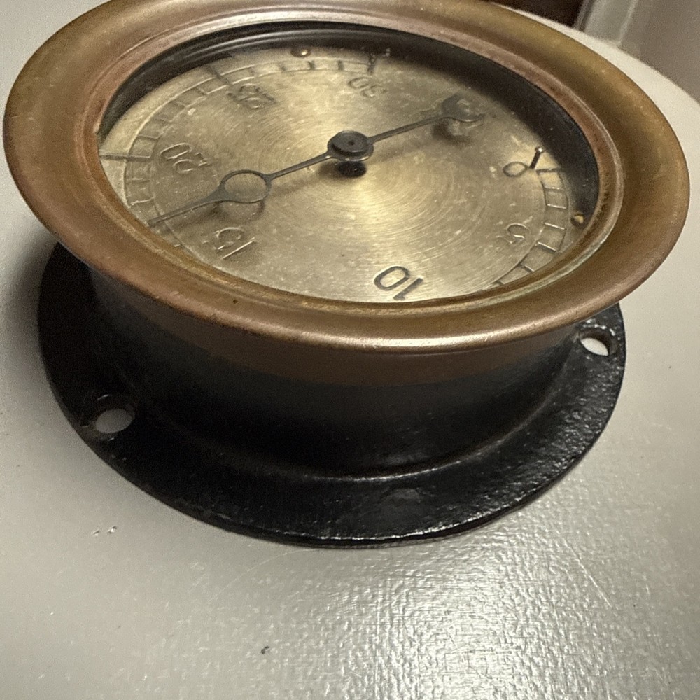 vintage pressure gauge