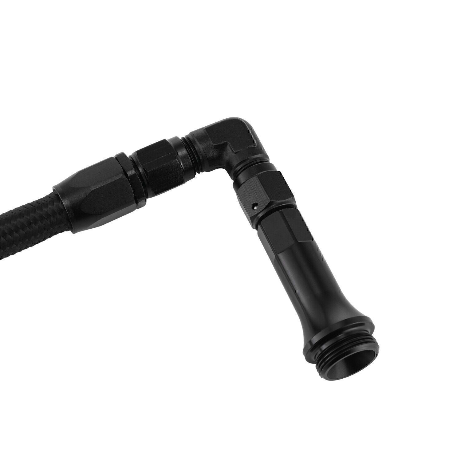 Dual Feed Carb Fuel Line Double Pumper For 4150 Holley Carburetor Braided Xfitwm