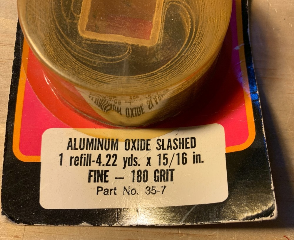 SAND-O-FLEX, Flap Sander, with extra refills 120 & 180 grits.