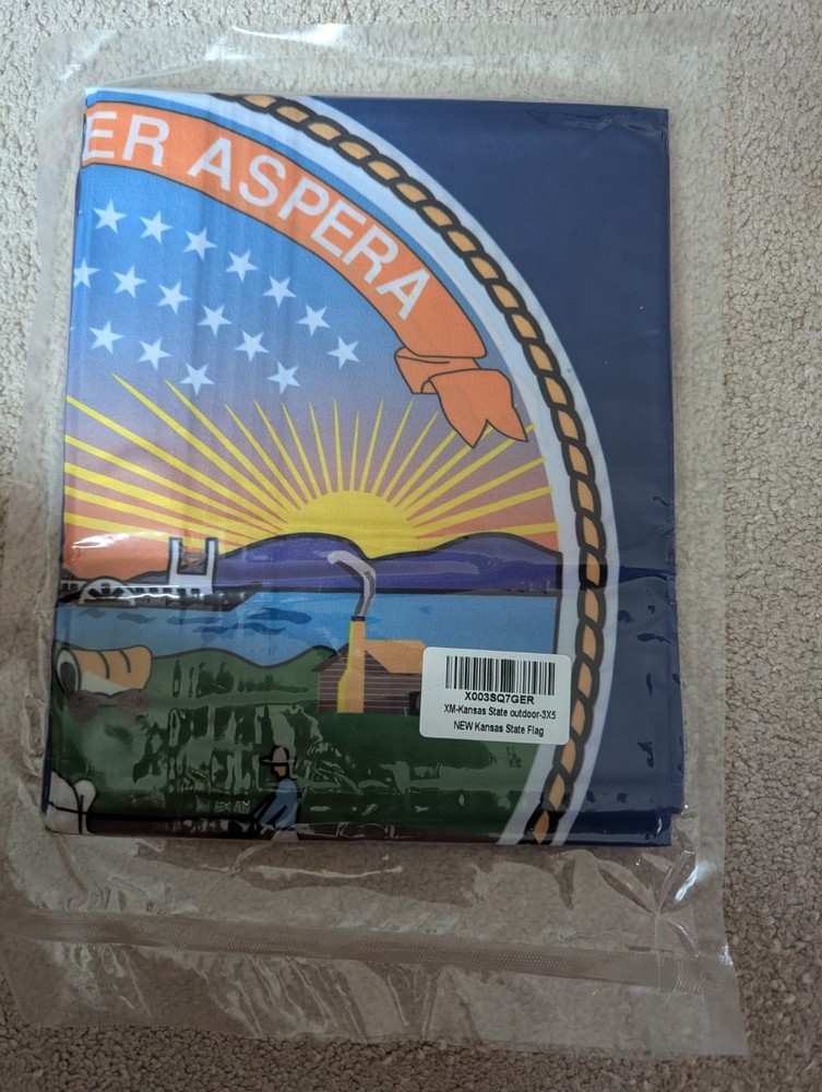 Kansas State Flag 3x5