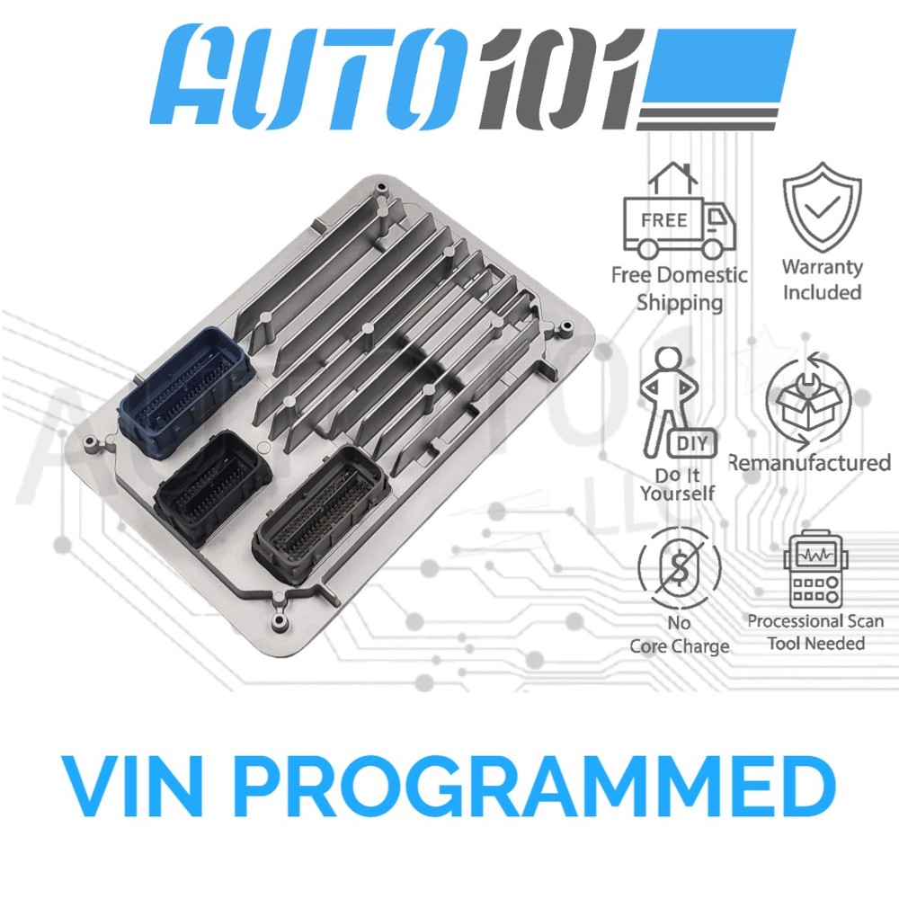 VIN Programmed 2019-2022 Chevrolet Silverado Engine Computer ECM 12726508 GM
