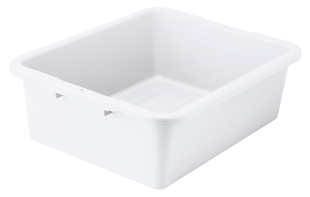 7" Dish Box, Heavy-duty, White (6 Each)